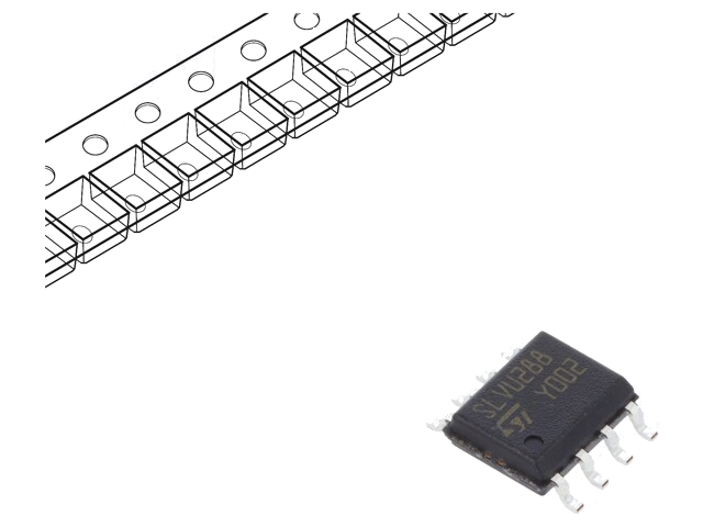 Diode: TVS netwerk; 30A; 600W; SO8; Eigenschappen: ESD bescherming Diode: TVS netwerk; 30A; 600W; SO8; Eigenschappen: ESD bescherming